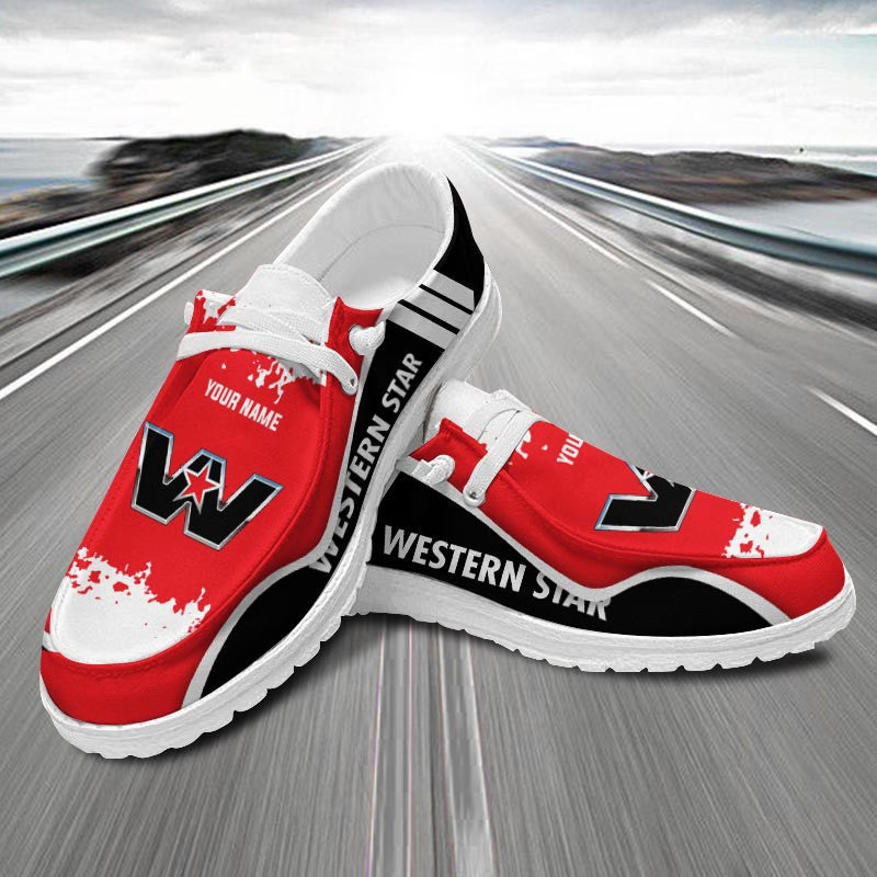 Western Star Lace Up Loafers 2026