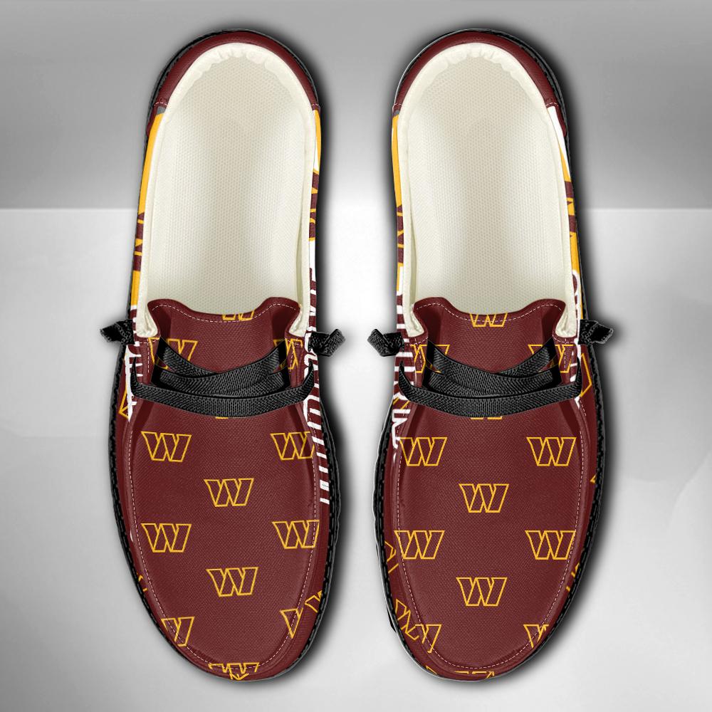 Healalio Washington Commanders Lace Up Loafers 2026