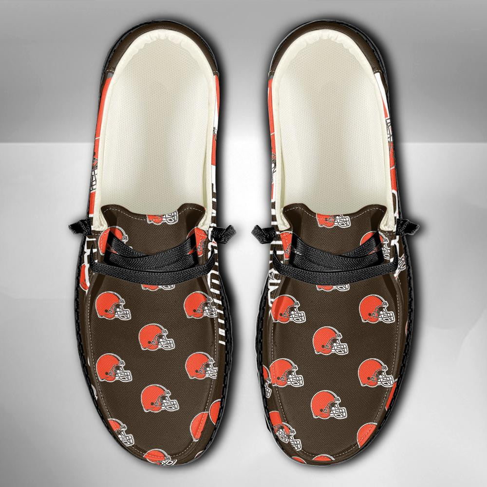 Healalio Cleveland Browns Lace Up Loafers 2026