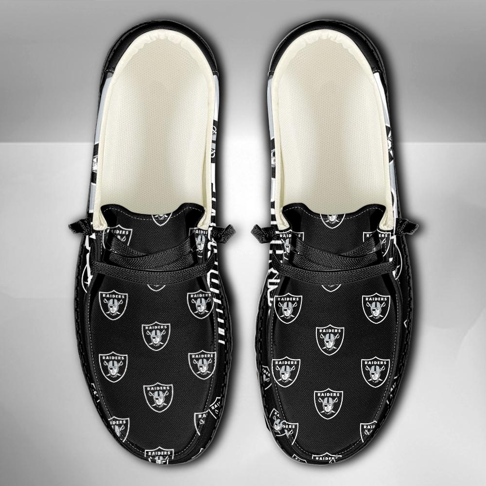 Healalio Las Vegas Raiders Lace Up Loafers 2026