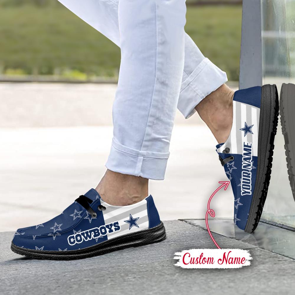 Healalio Dallas Cowboys Lace Up Loafers 2026