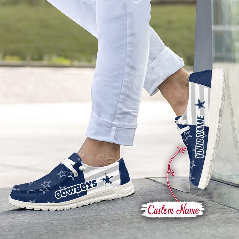 Healalio Dallas Cowboys Lace Up Loafers 2026