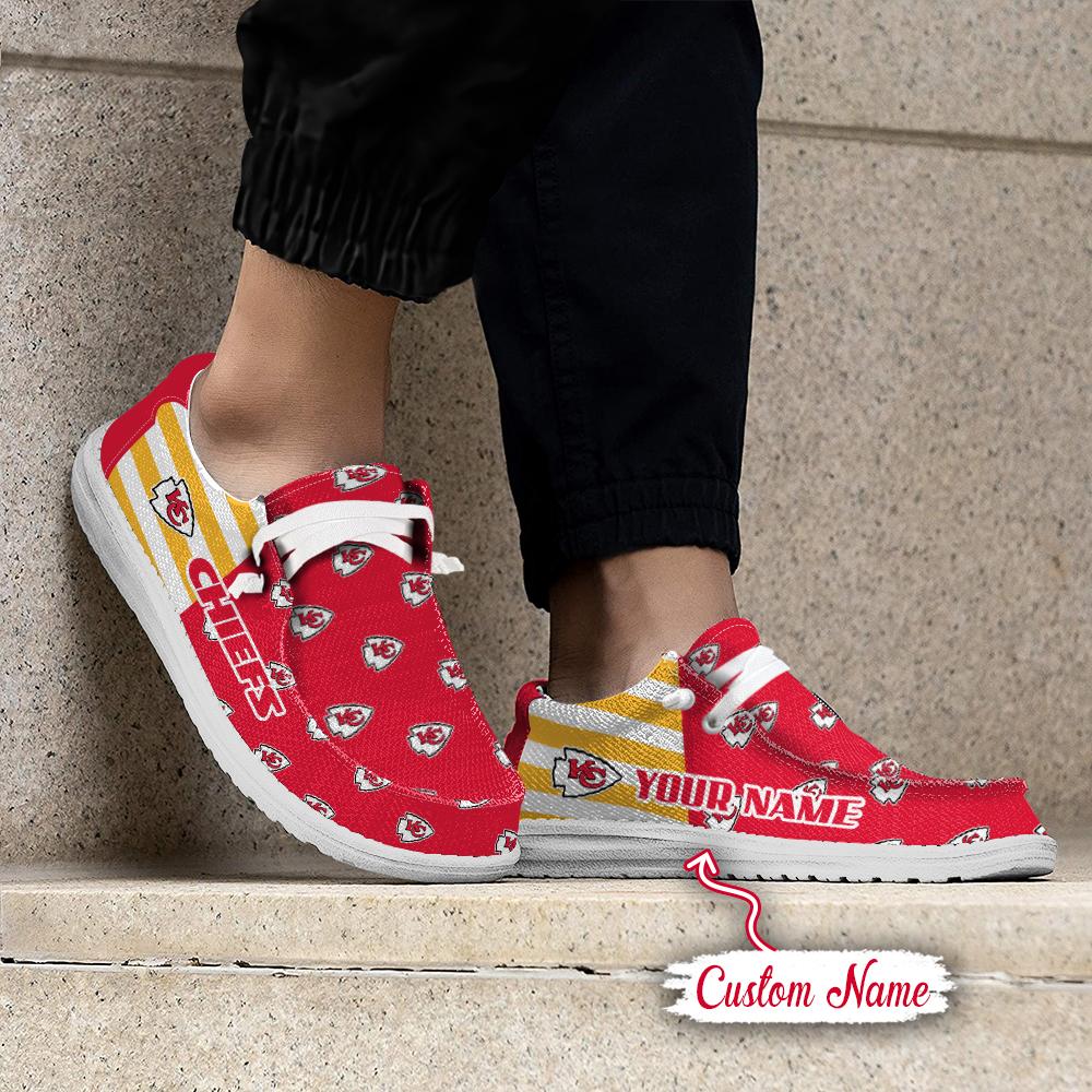 Healalio Kansas City Chiefs Lace Up Loafers 2026