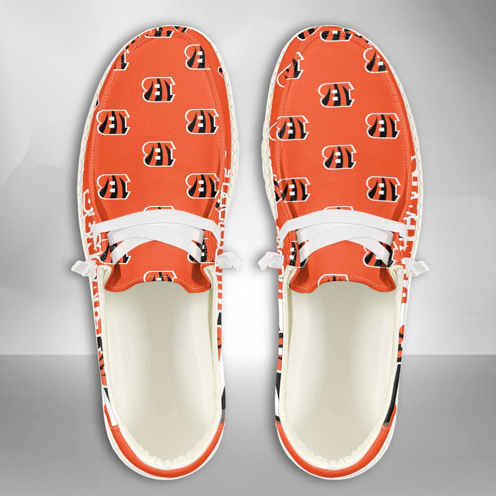 Healalio Cincinnati Bengals Lace Up Loafers 2026