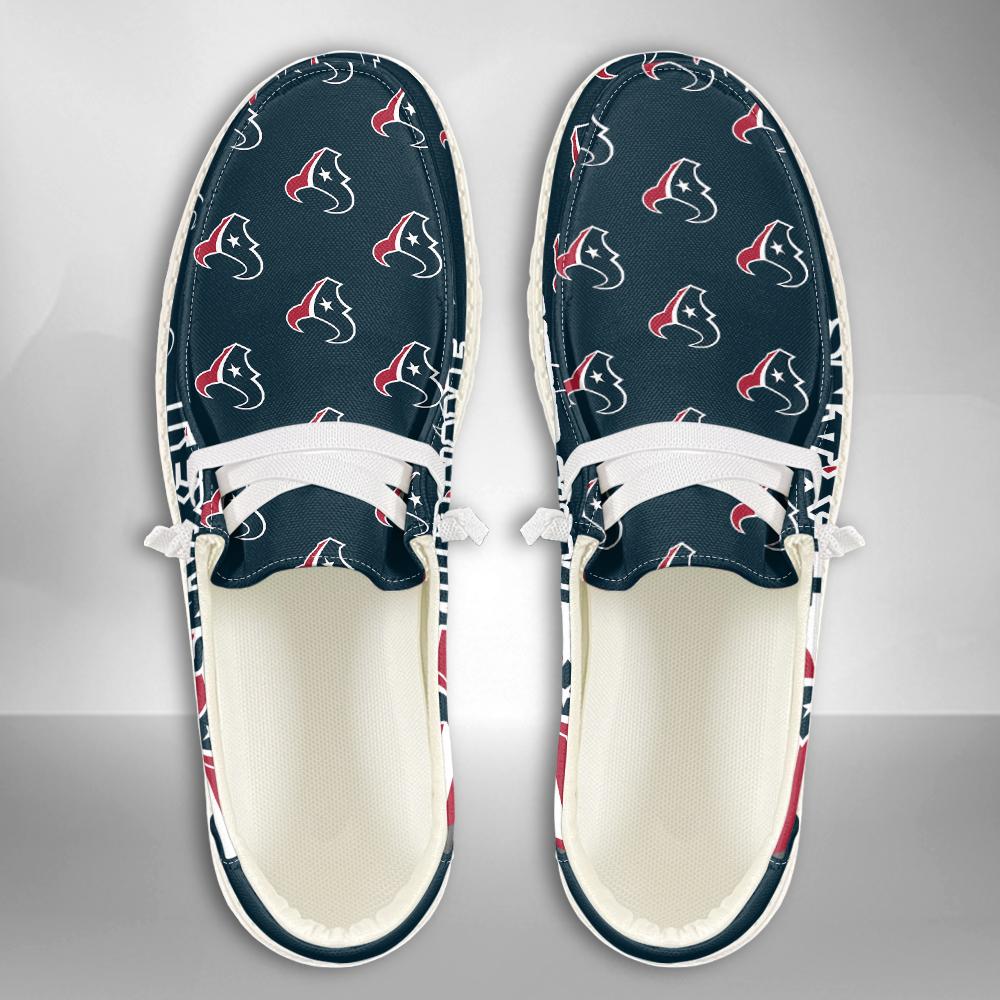 Healalio Houston Texans Lace Up Loafers 2026