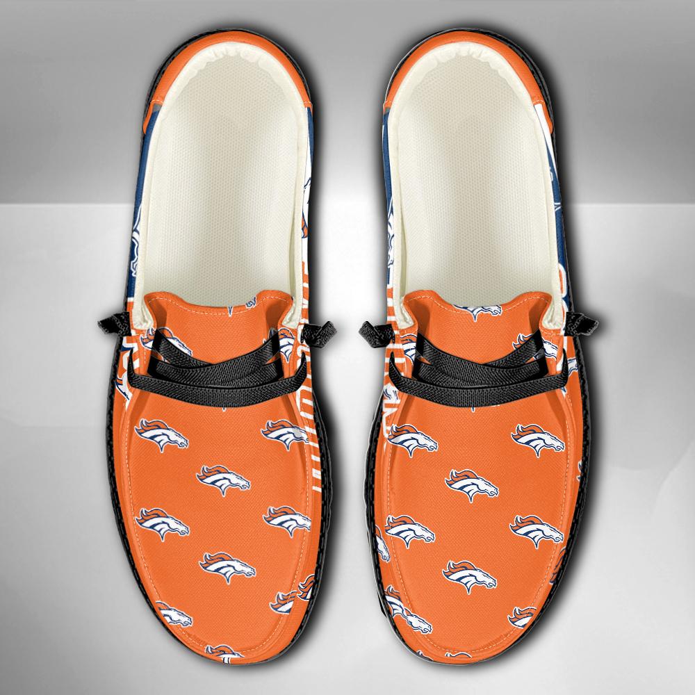Healalio Denver Broncos Lace Up Loafers 2026