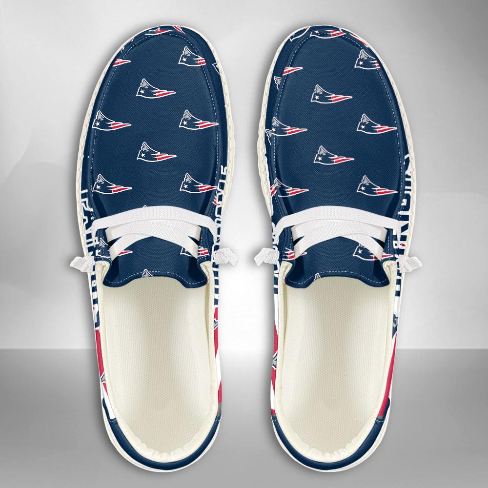 Healalio New England Patriots Lace Up Loafers 2026