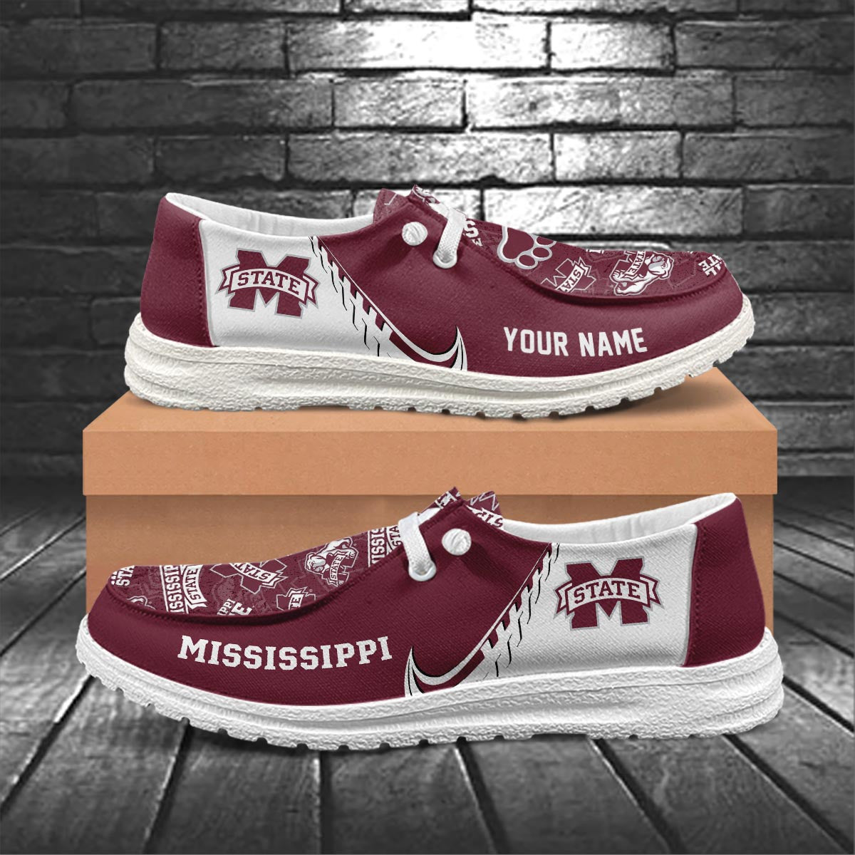 Mississippi State Bulldogs Lace Up Loafers 2026