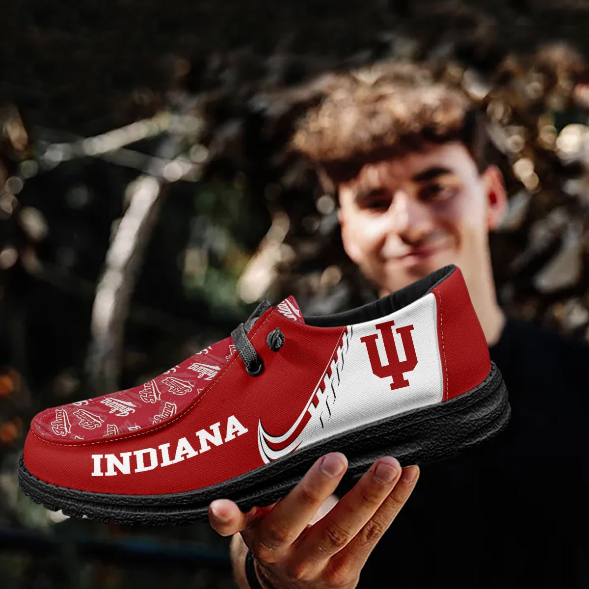 Indiana Hoosiers Lace Up Loafers 2026