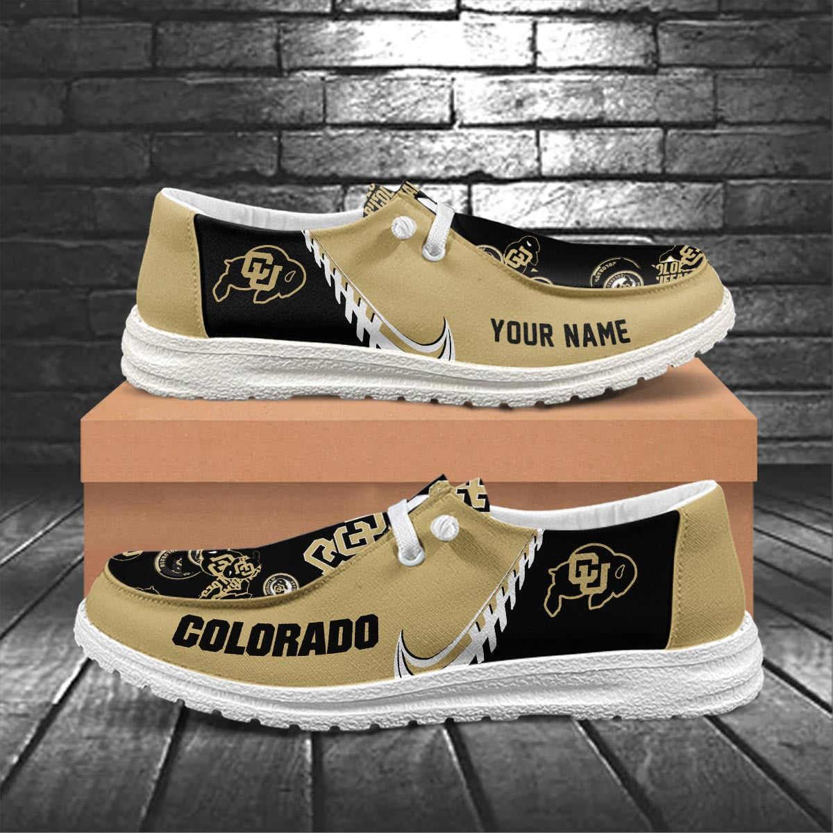 Colorado Buffaloes Lace Up Loafers 2026