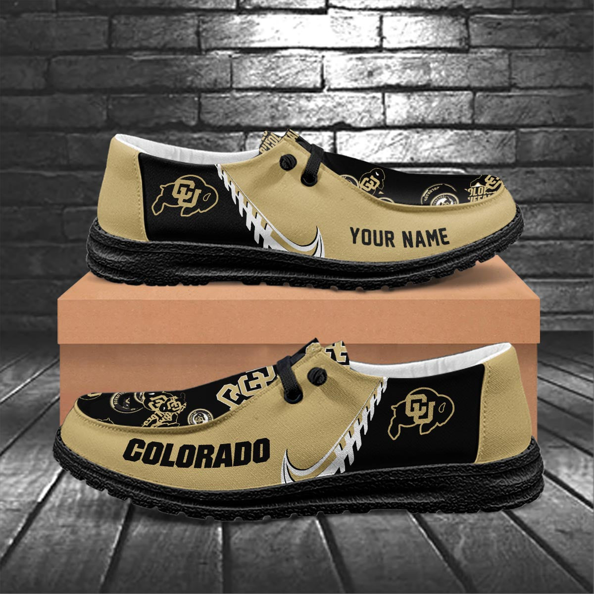 Colorado Buffaloes Lace Up Loafers 2026