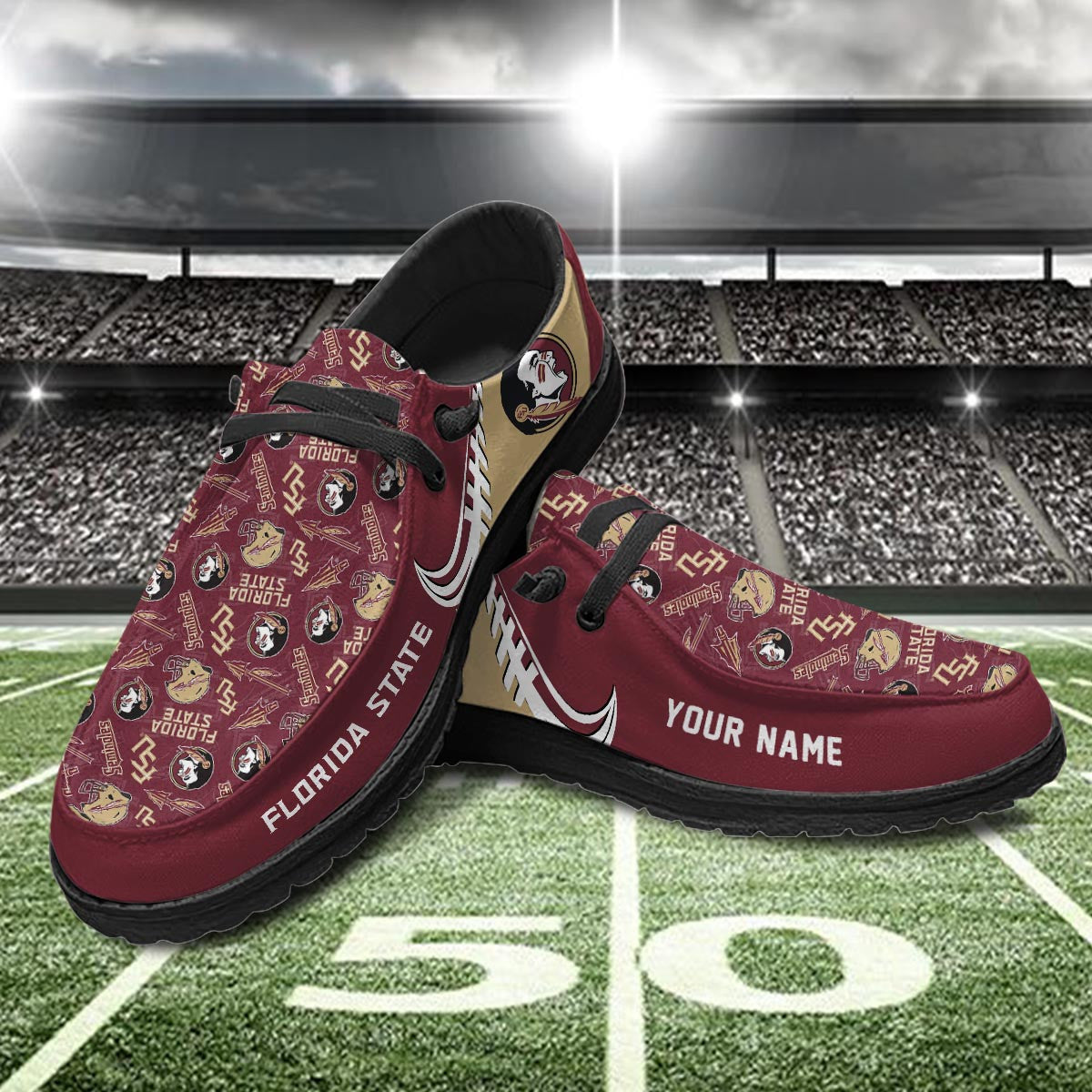 Florida State Seminoles Lace Up Loafers 2026