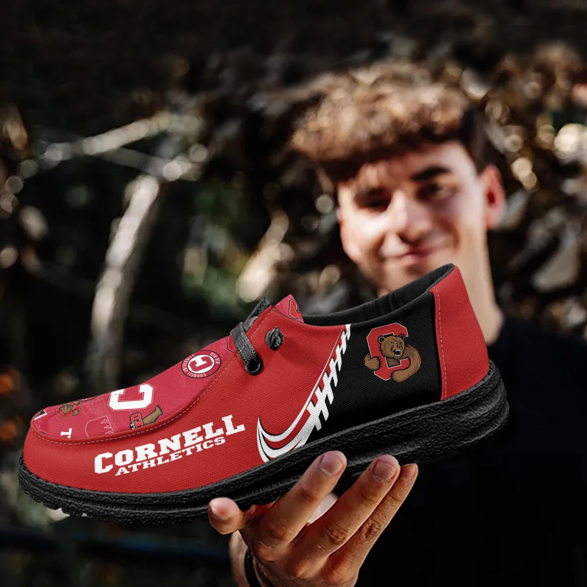 Cornell Big Red Lace Up Loafers 2026
