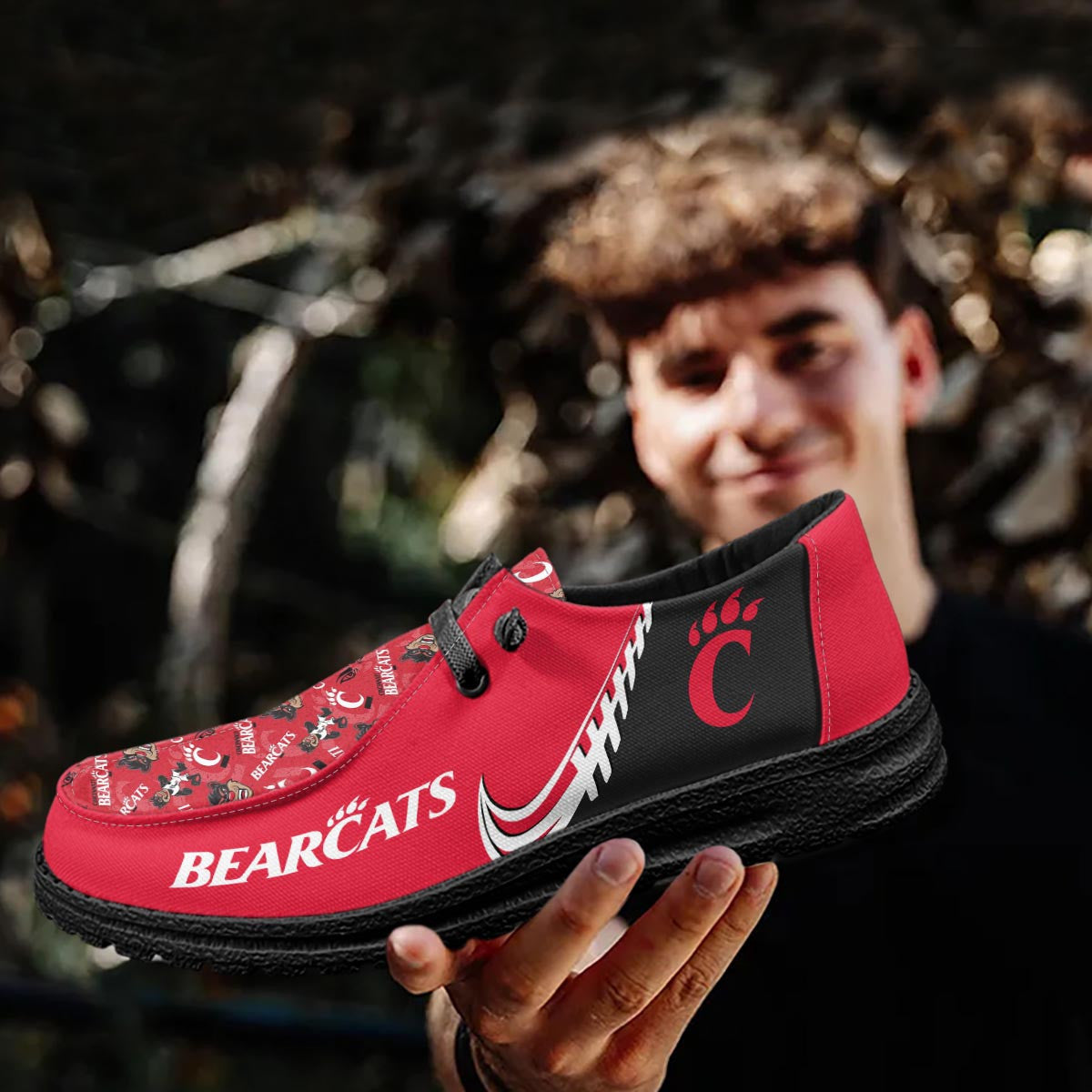 Cincinnati Bearcats Lace Up Loafers 2026