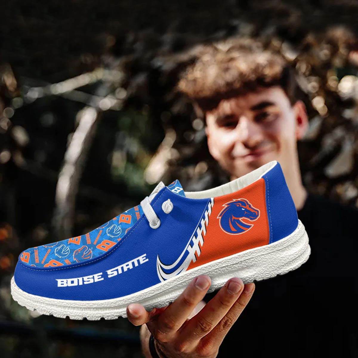 Boise State Broncos Lace Up Loafers 2026