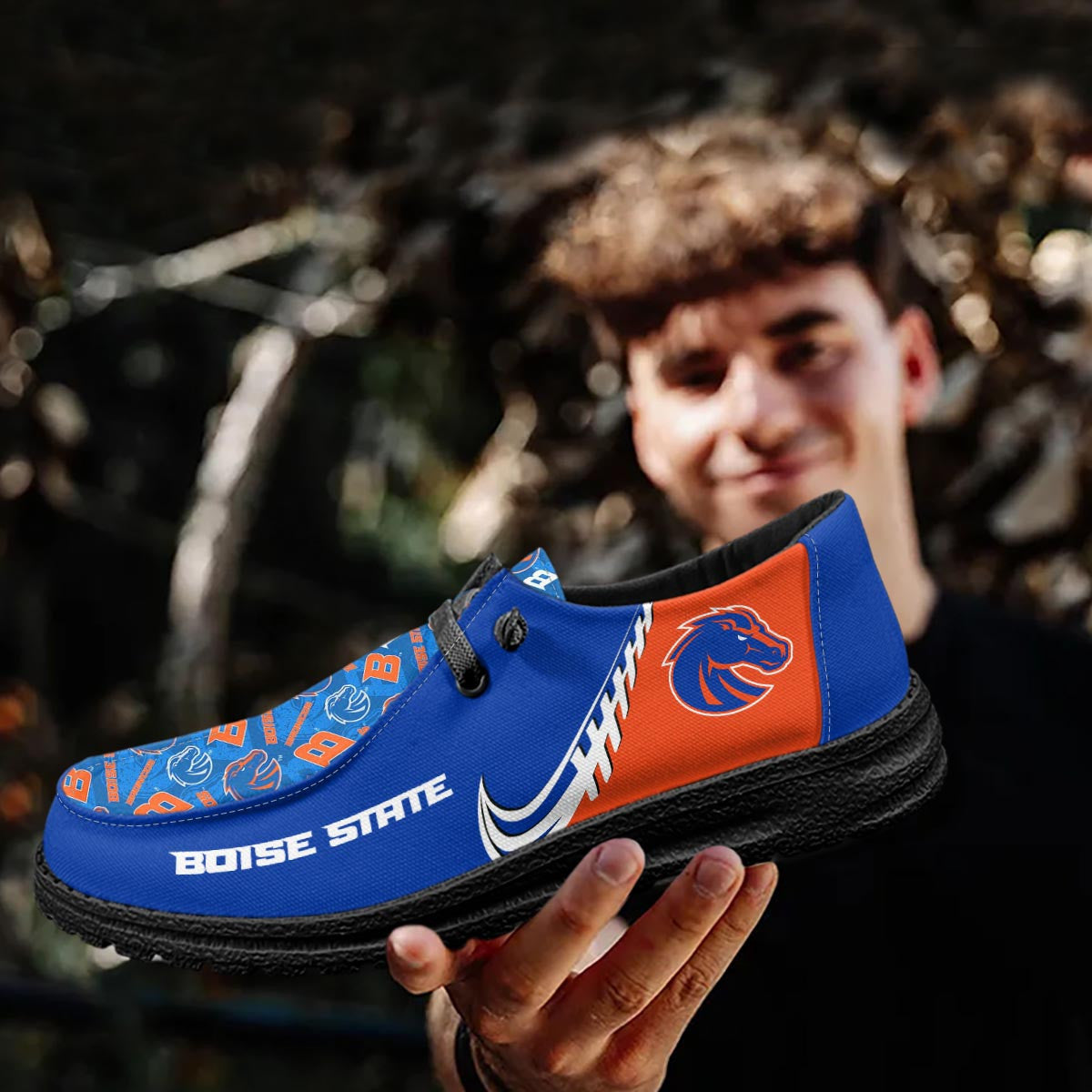 Boise State Broncos Lace Up Loafers 2026