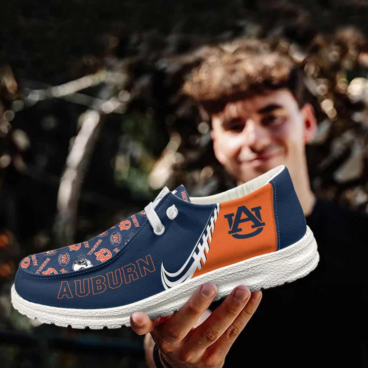 Auburn Tigers Lace Up Loafers 2026