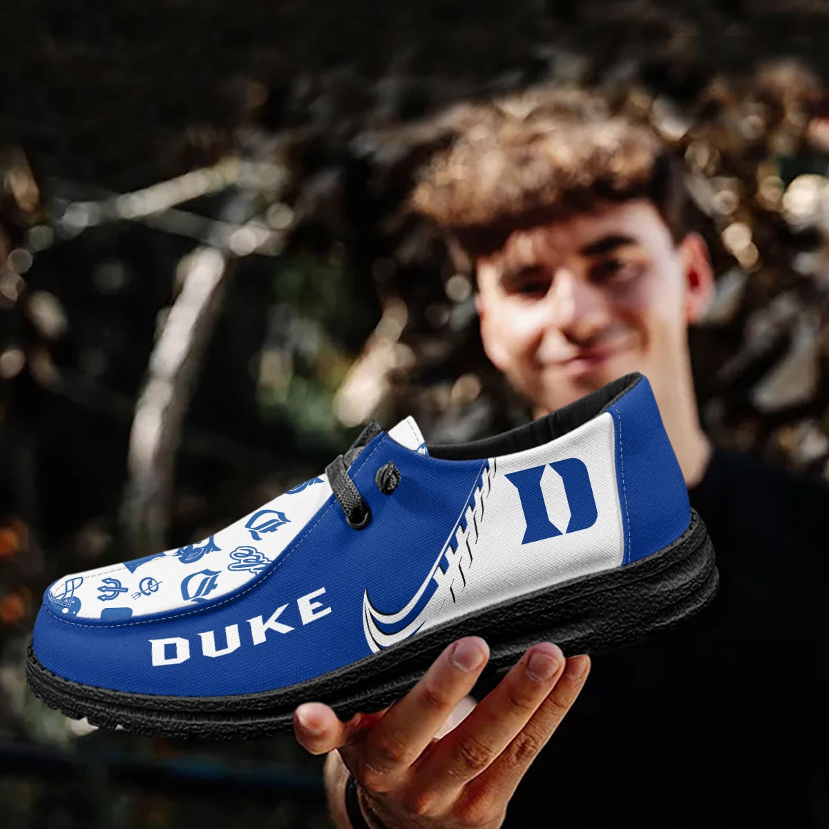 Duke Blue Devils Lace Up Loafers 2026