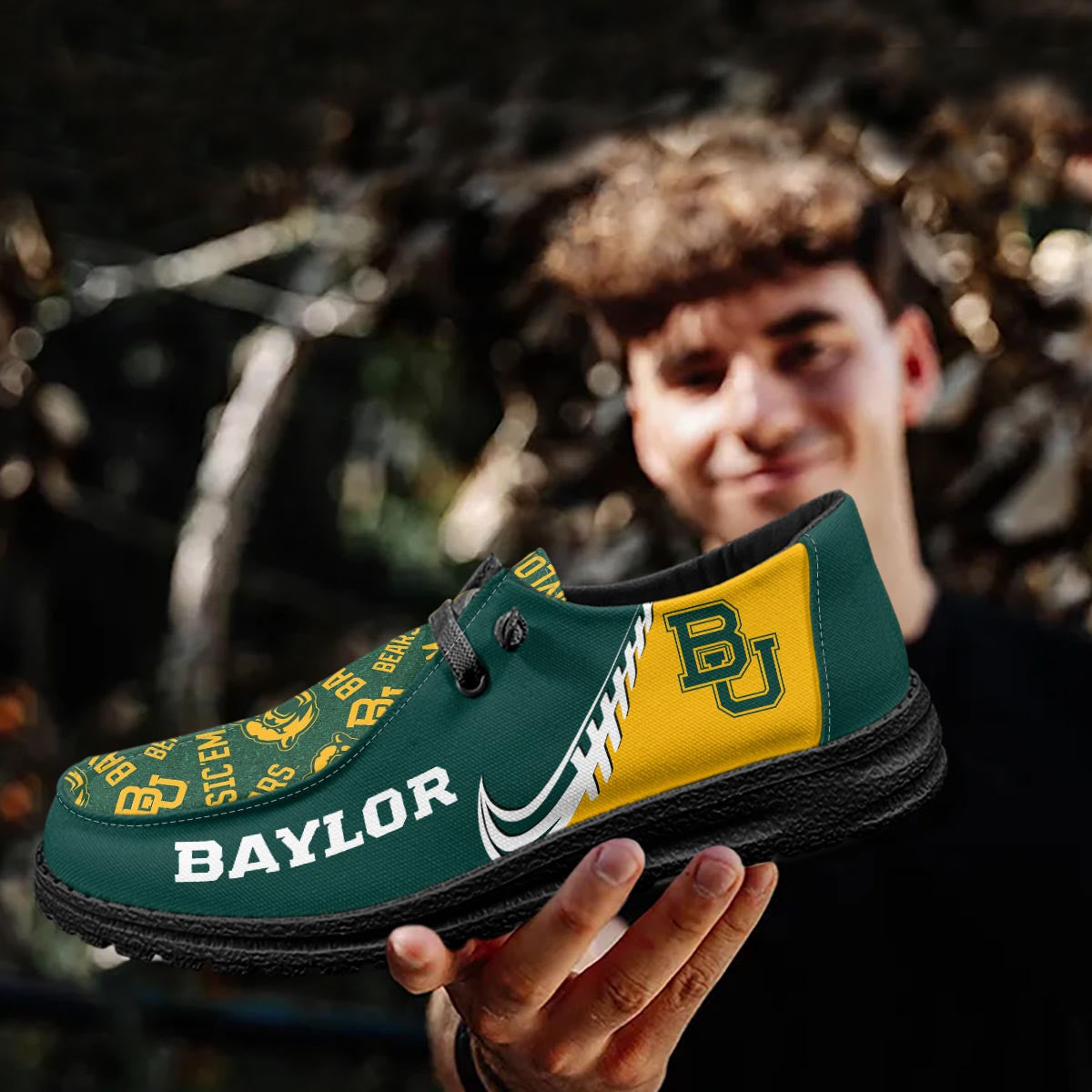 Baylor Bears Lace Up Loafers 2026