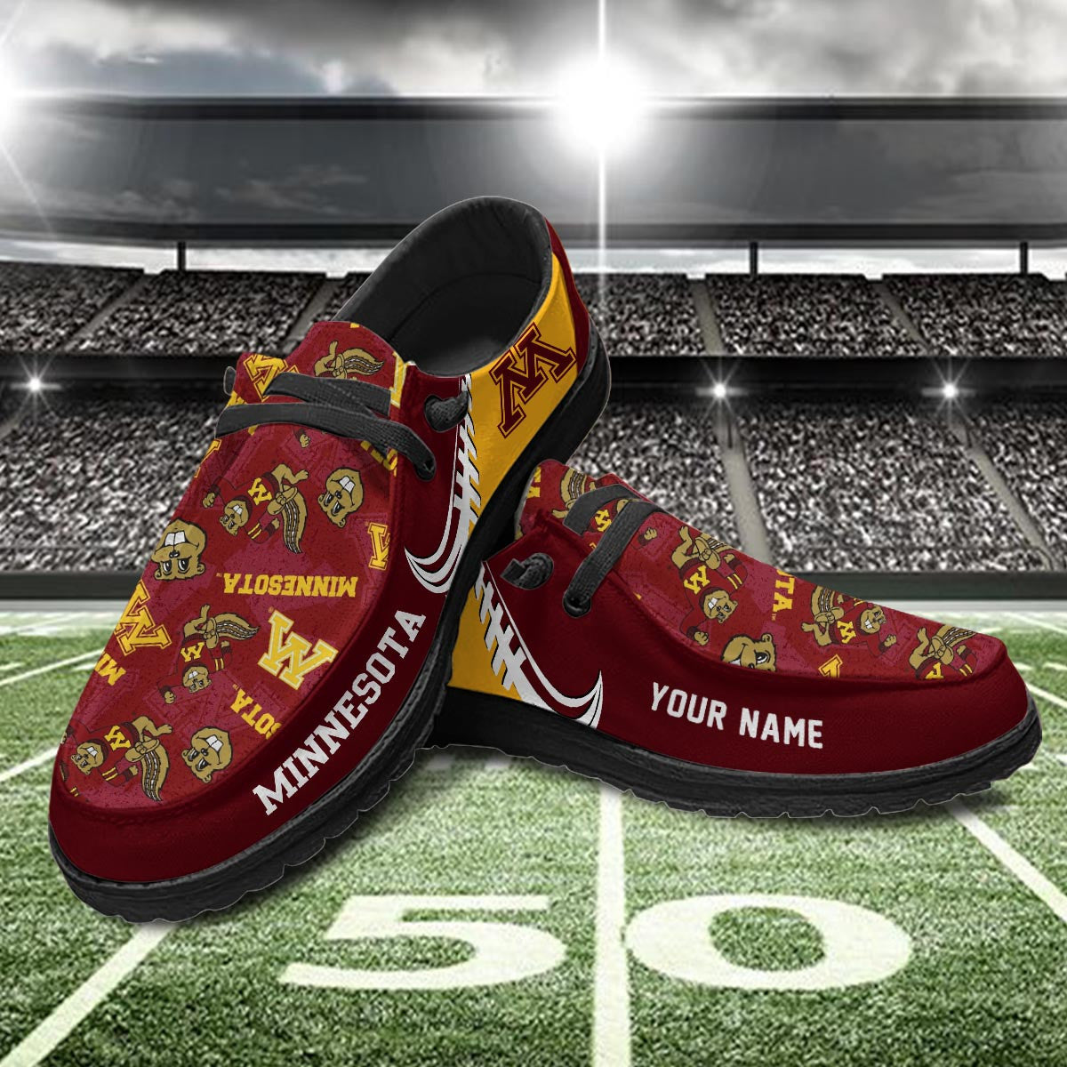 Minnesota Golden Gophers Lace Up Loafers 2026