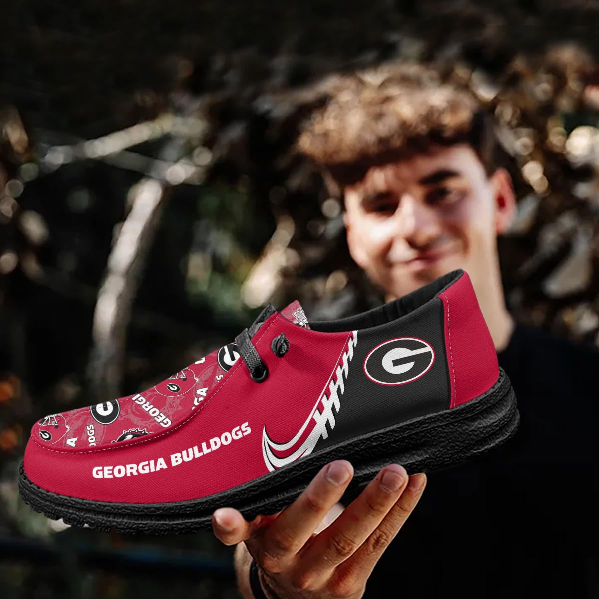 Georgia Bulldogs Lace Up Loafers 2026