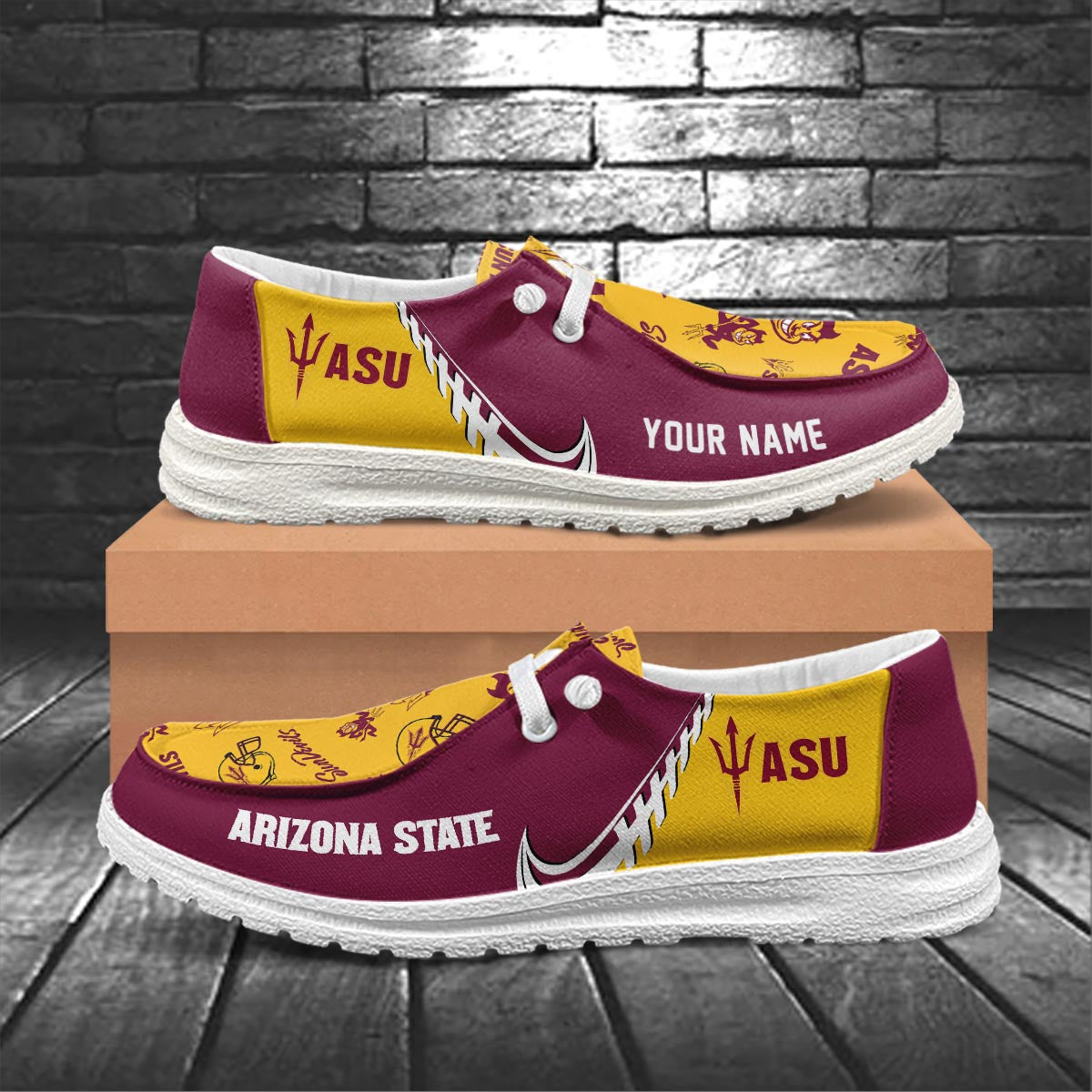 Arizona State Sun Devils Lace Up Loafers 2026
