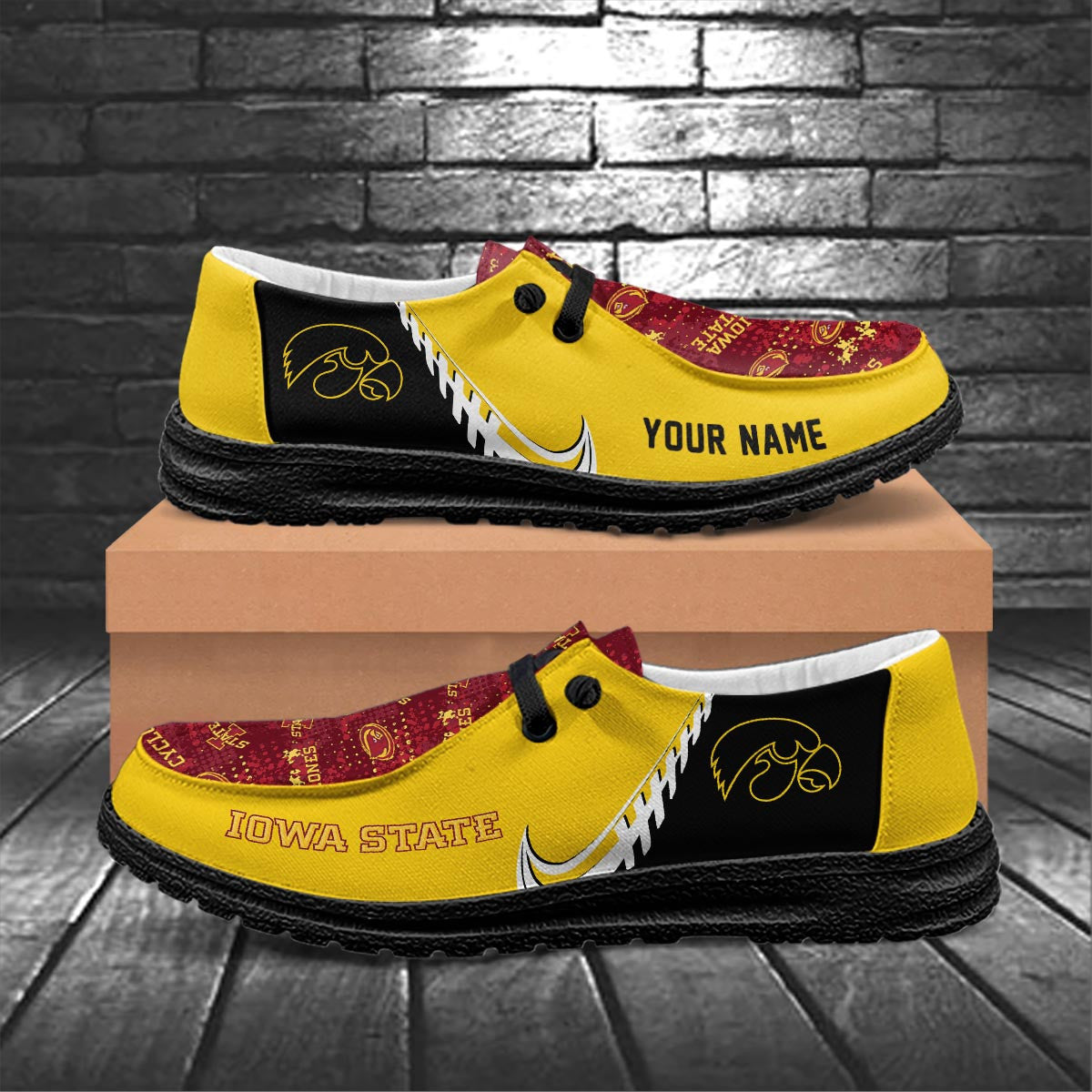 lowa State Cyclone Lace Up Loafers 2026