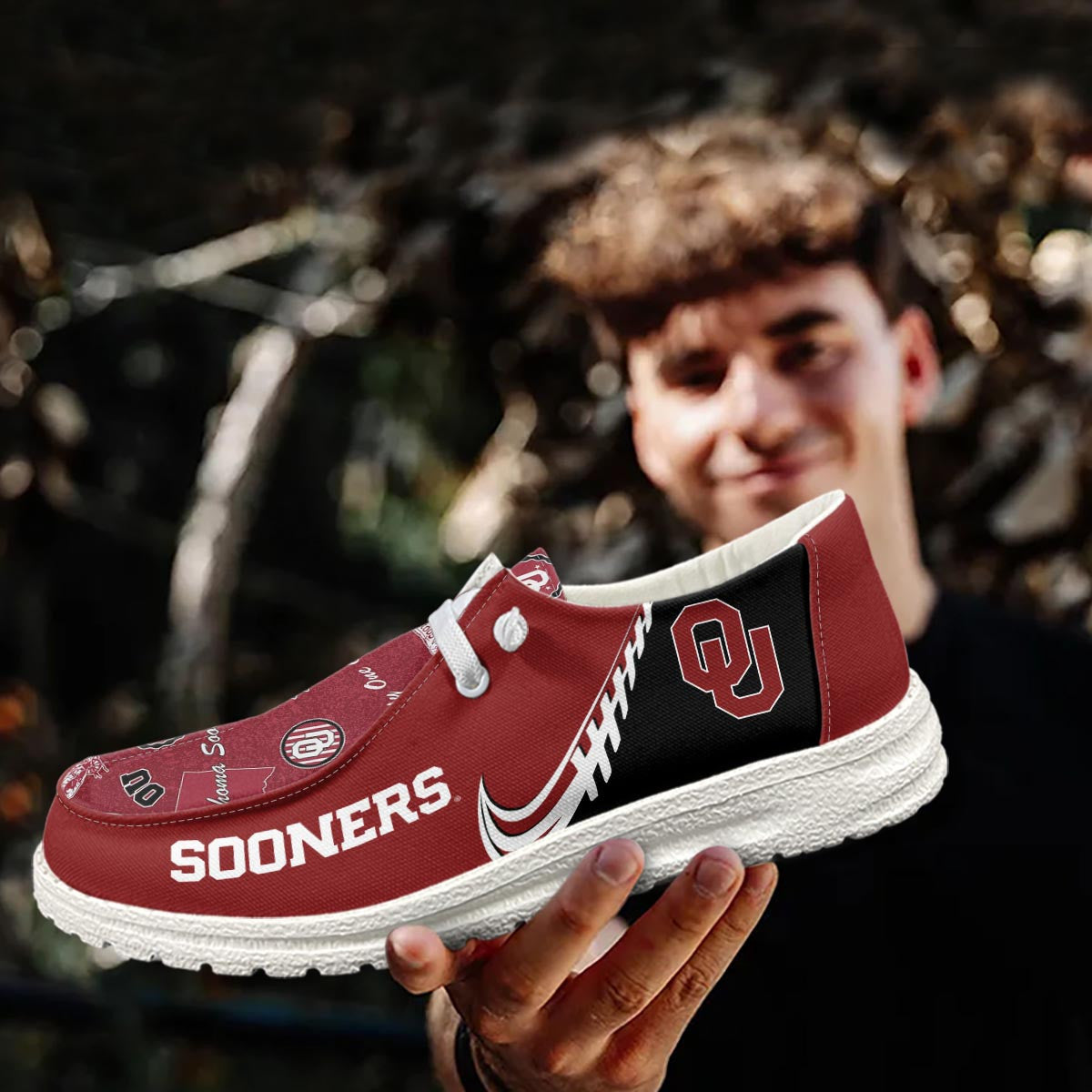 Oklahoma Sooners Lace Up Loafers 2026