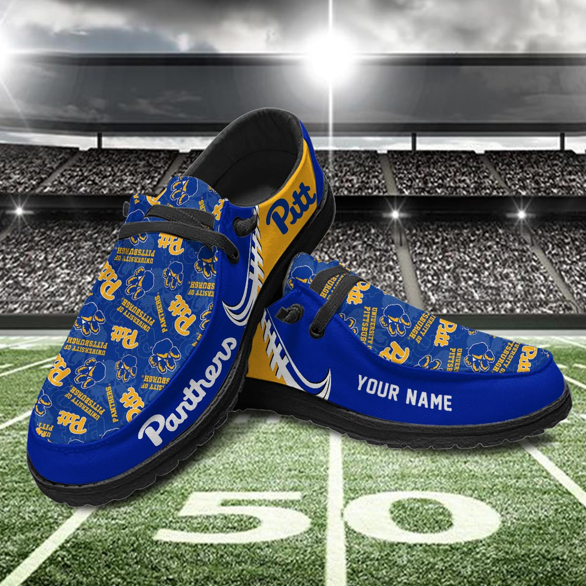 Pittsburgh Panthers Lace Up Loafers 2026