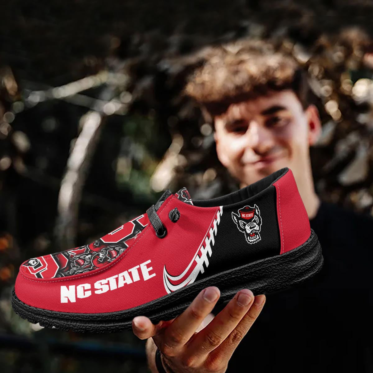 NC State Wolfpack Lace Up Loafers 2026