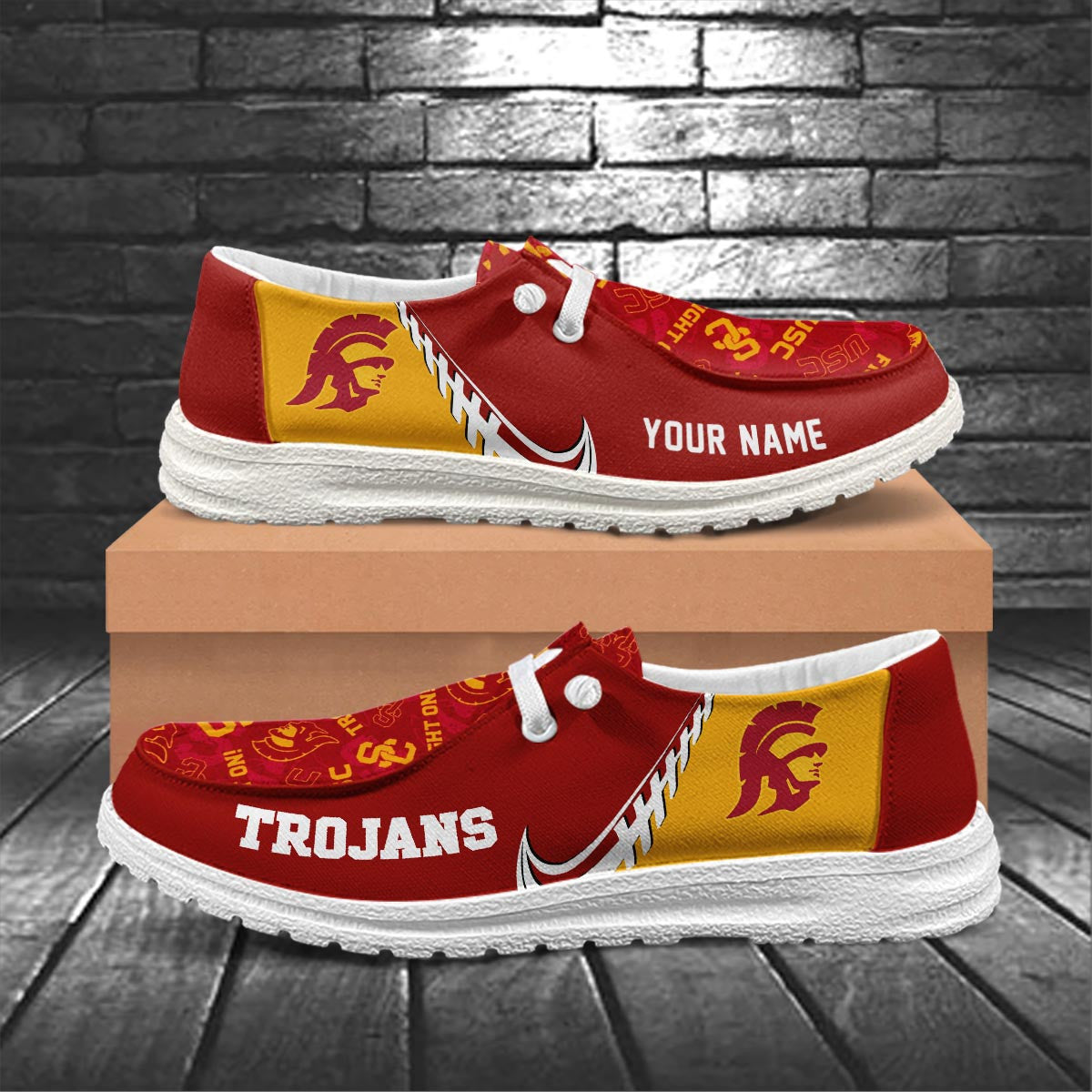 USC Trojans Lace Up Loafers 2026