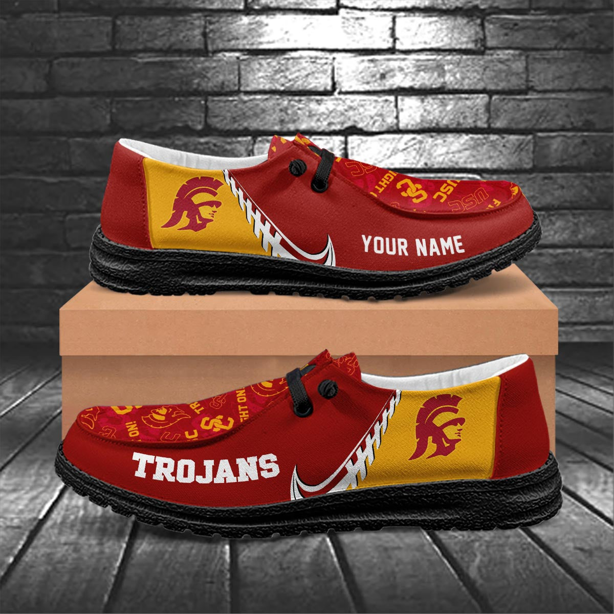USC Trojans Lace Up Loafers 2026