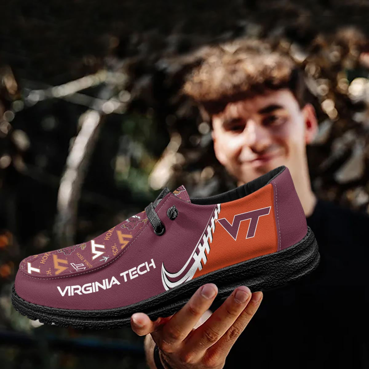 Virginia Tech Hokies Lace Up Loafers 2026