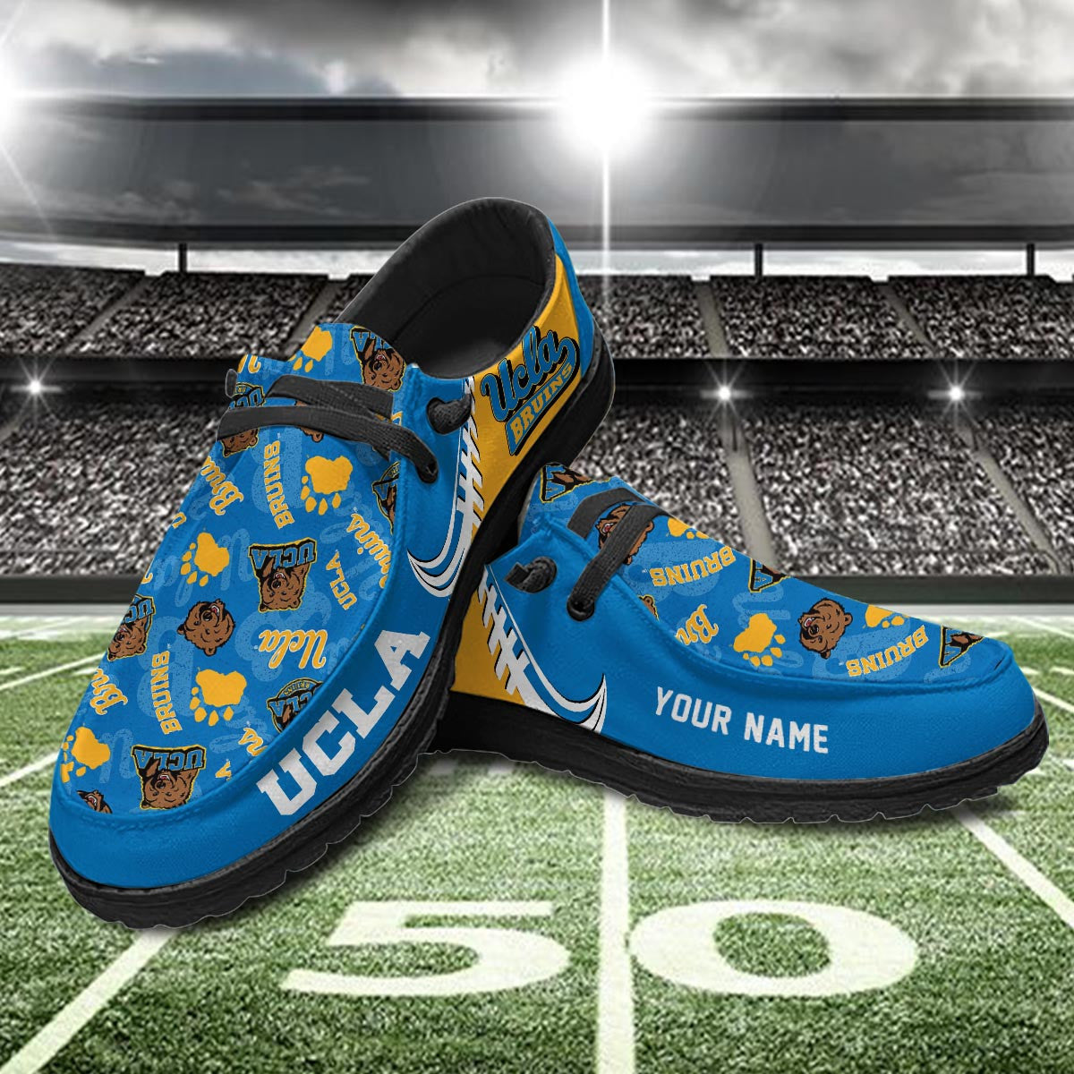 UCLA Bruins Lace Up Loafers 2026