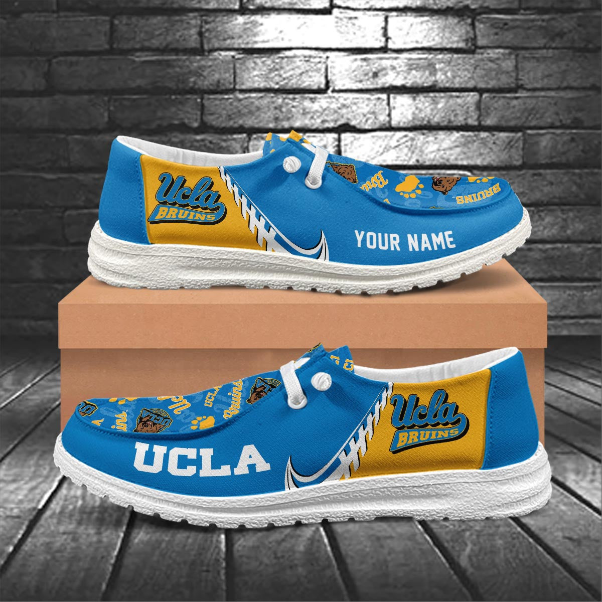 UCLA Bruins Lace Up Loafers 2026