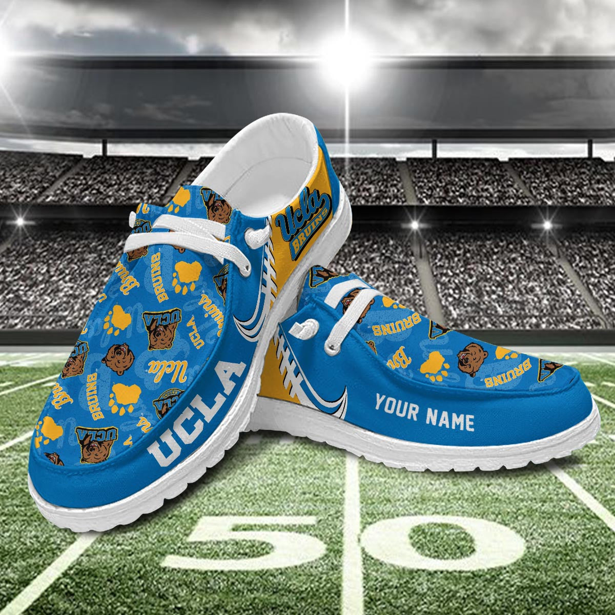 UCLA Bruins Lace Up Loafers 2026