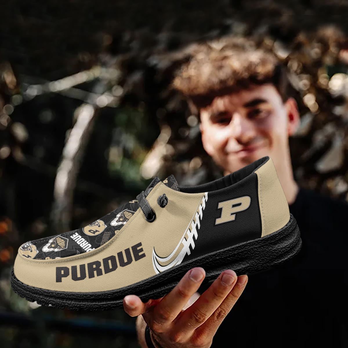 Purdue Boilermakers Lace Up Loafers 2026