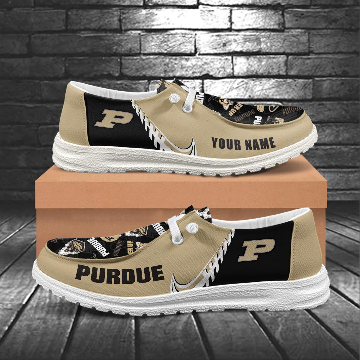 Purdue Boilermakers Lace Up Loafers 2026