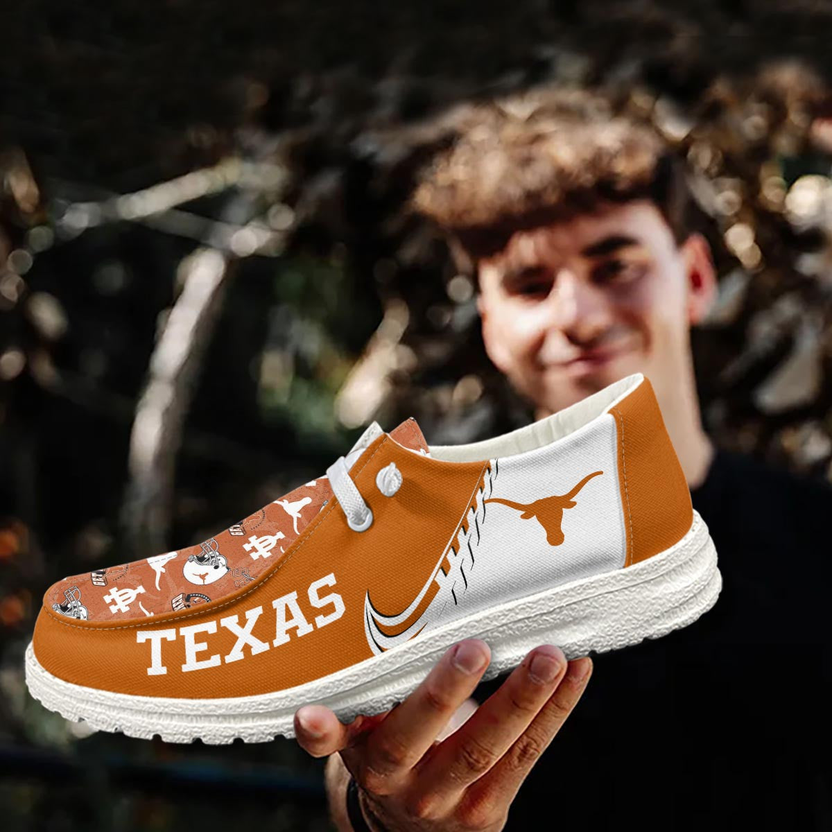 Texas Longhorns Lace Up Loafers 2026