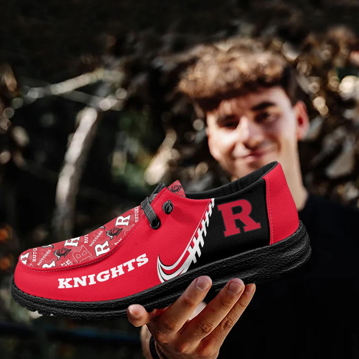 Rutgers Scarlet Knights Lace Up Loafers 2026