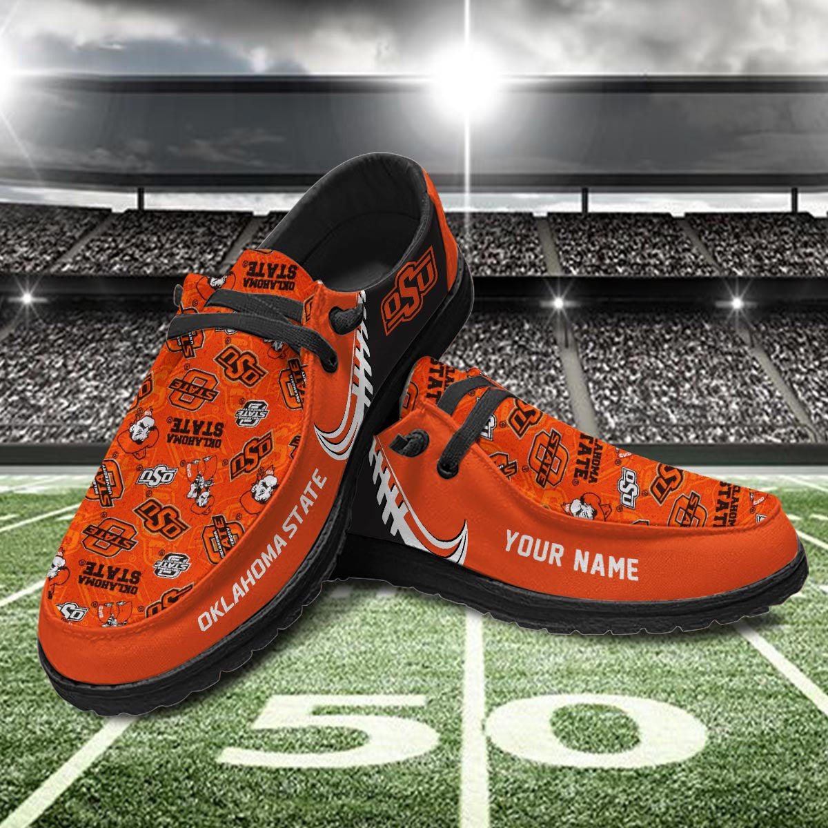 Oklahoma State Cowboys Lace Up Loafers 2026