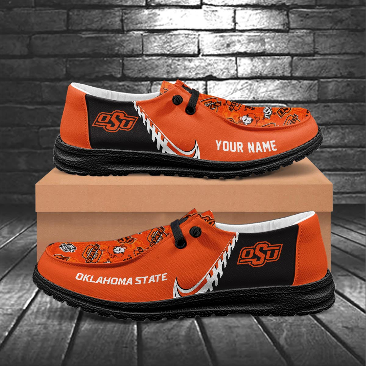 Oklahoma State Cowboys Lace Up Loafers 2026