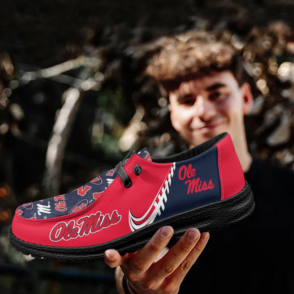 Ole Miss Rebels Lace Up Loafers 2026