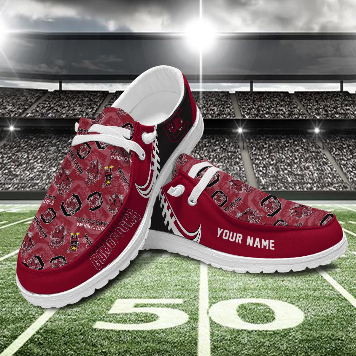 South Carolina Gamecocks Lace Up Loafers 2026