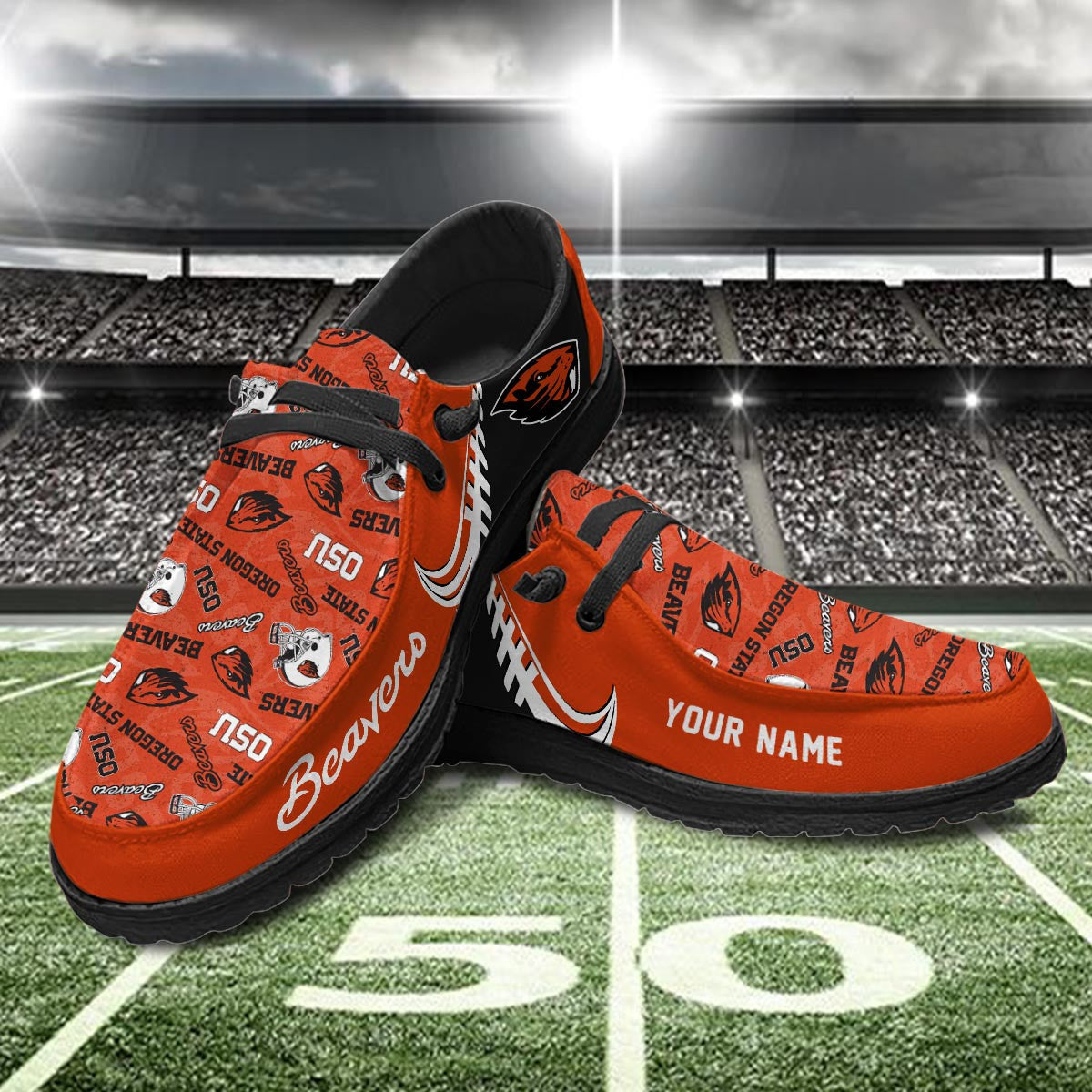 Oregon State Beavers Lace Up Loafers 2026