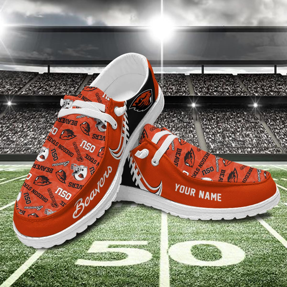 Oregon State Beavers Lace Up Loafers 2026