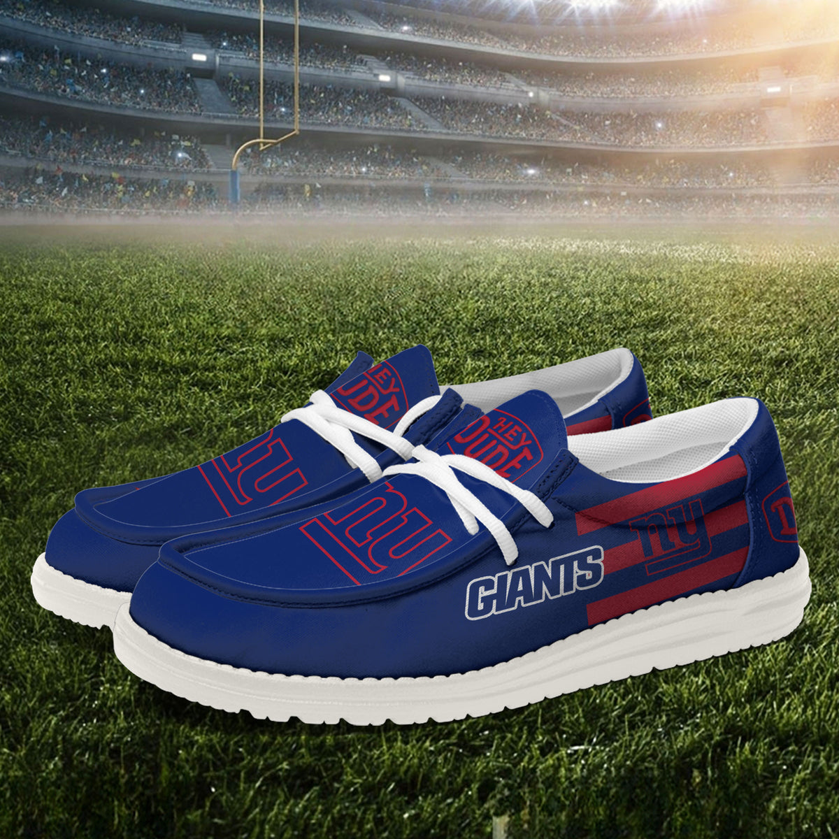 New York Giants Lace Up Loafers 2026