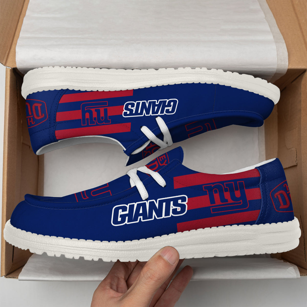 New York Giants Lace Up Loafers 2026