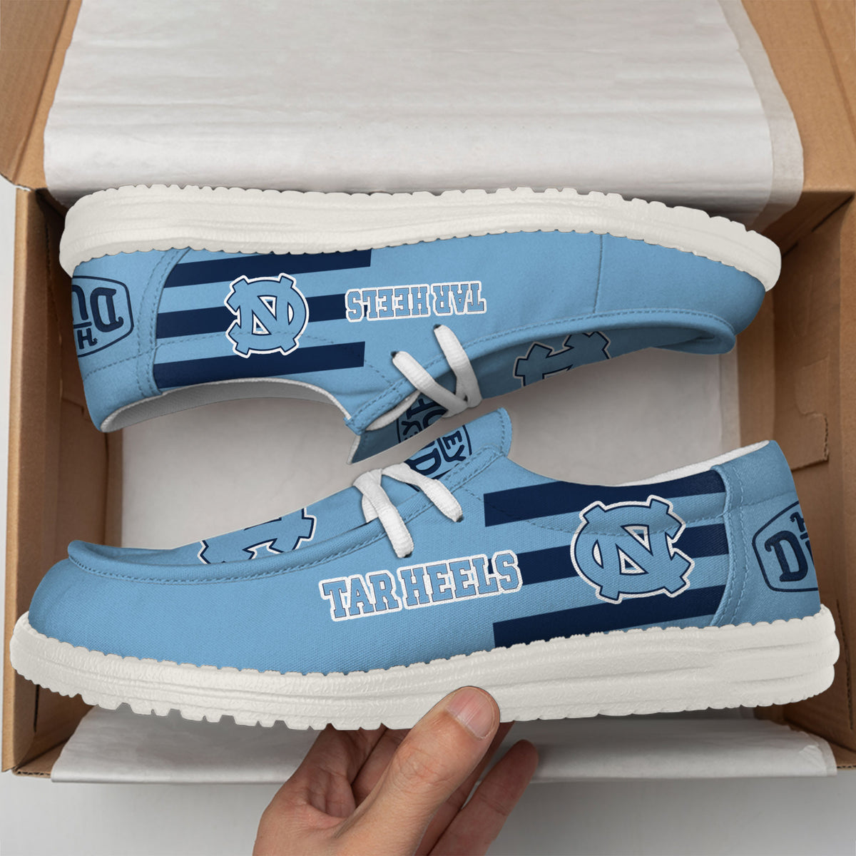 North Carolina Tar Heels Lace Up Loafers 2026