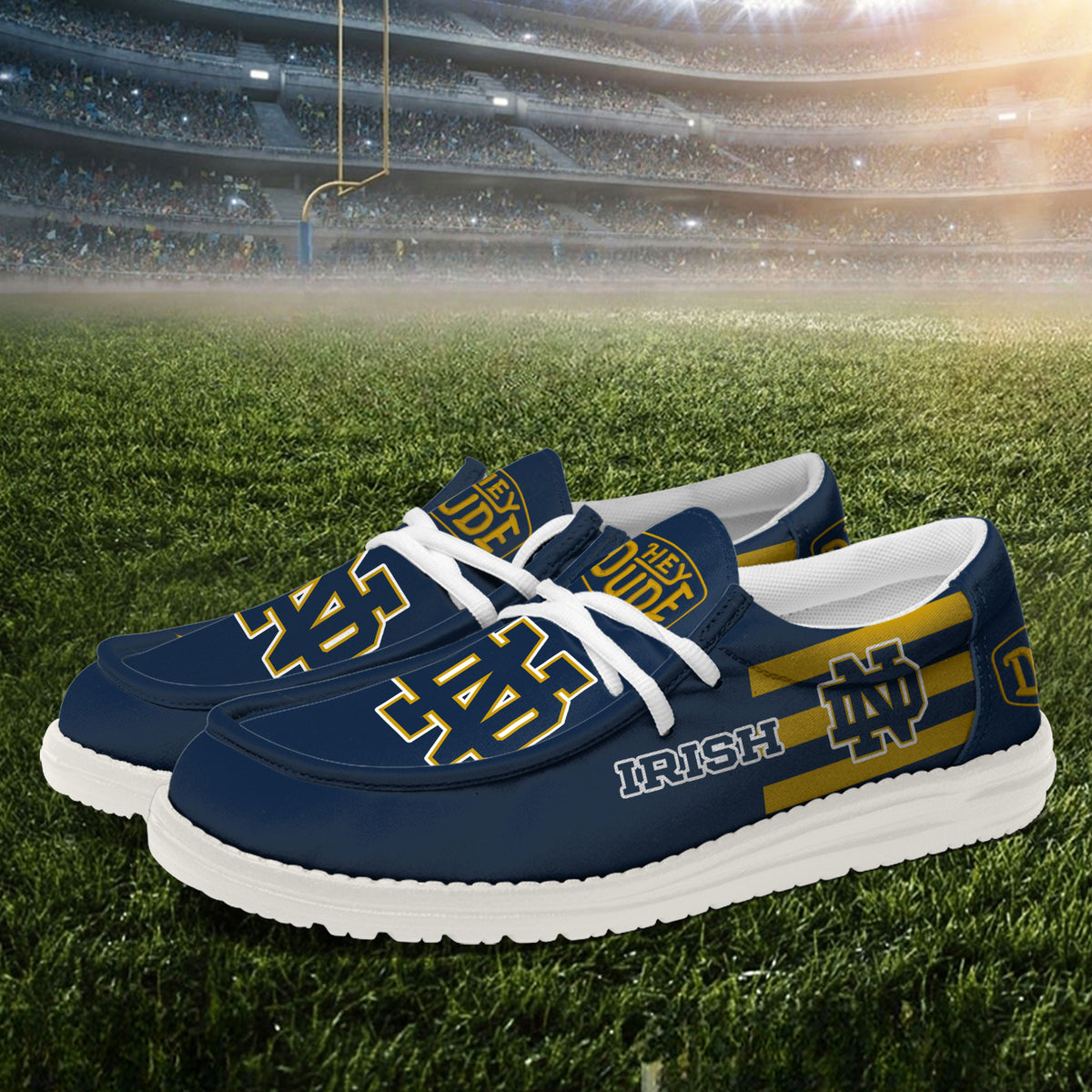 Notre Dame Fighting Irish Lace Up Loafers 2026